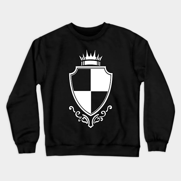 royal crown shield Crewneck Sweatshirt by asepsarifudin09